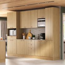 Cozinha Modulada Completa 6 Peças com Tampo e Rodapé Classic