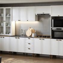 Cozinha Modulada Completa 6 Peças Modelo Americano Provençal sem Tampo de 120 Cm Conecta Cozinha Modulada Completa 6 Peças Modelo Americano Provençal sem Tampo de 120 Cm Conecta