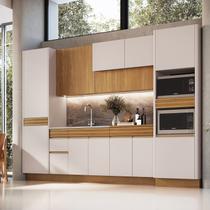 Cozinha Modulada Completa Bp Mdp 6 Peças com Rodapé Organic Cozinha Modulada Completa Bp Mdp 6 Peças com Rodapé Organic