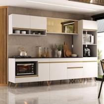 Cozinha Modulada Completa Compacta 287cm Veneza Multimóveis