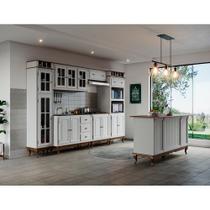 Cozinha Modulada Completa de Madeira Hannover - M502