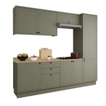 Cozinha Modulada Completa Herval Viana, 5 Peças, Verde Hill Cozinha Modulada Completa Herval Viana, 5 Peças, Verde Hill