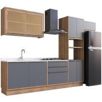 Cozinha Modulada Completa MDF 100% Herval Ten, 6 Peças com Tampa Cooktop, 350 cm Cozinha Modulada Completa MDF 100% Herval Ten, 6 Peças com Tampa Cooktop, 350 cm