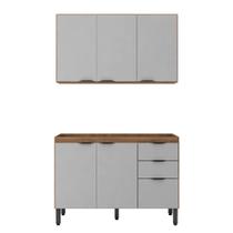 Cozinha Modulada Composição 9 Firenze 2 Peças - Demóbile Cozinha Modulada Composição 9 Firenze 2 Peças - Demóbile