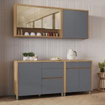 Cozinha Modulada Condessa 4 Peças 200cm Nesher Cozinha Modulada Condessa 4 Peças 200cm Nesher