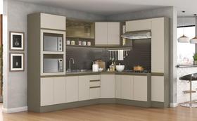 Cozinha Modulada Conect com 17 Peças Duna/Cristal - Henn