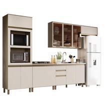 Cozinha Modulada Connect 07 Duna/Cristal - Henn Cozinha Modulada Connect 07 Duna/Cristal - Henn