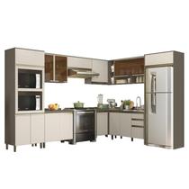 Cozinha Modulada Connect 17 Duna/Cristal - Henn