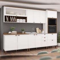 Cozinha Modulada Cristal 310 cm Conjunto Clássico Provençal