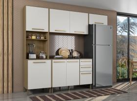Cozinha Modulada Esmeralda Cor:Cinza
