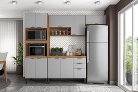 Cozinha Modulada Firenze 05 Peças Amendola/Nude Prime TX Cozinha Modulada Firenze 05 Peças Amendola/Nude Prime TX