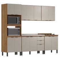 Cozinha Modulada Firenze Fhr001 Amendola Touch Nude Prime Tx - Demóbile