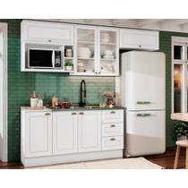 Cozinha Modulada Henn Americana 7 Peças (4Aéreos+2Balcões+1Complemento) s/Pia CZ141 Branco-Henn Cozinha Modulada Henn Americana 7 Peças (4Aéreos+2Balcões+1Complemento) s/Pia CZ141 Branco-Henn