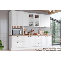 Cozinha Modulada Henn Americana Henn 7 Peças C5P46 Branco Cozinha Modulada Henn Americana Henn 7 Peças C5P46 Branco