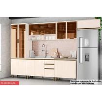 Cozinha Modulada Henn Connect 7 Peças (3Aéreos+2Balcões+1Paneleiro+1Complemento) C5P77 Off White-Henn Cozinha Modulada Henn Connect 7 Peças (3Aéreos+2Balcões+1Paneleiro+1Complemento) C5P77 Off White-Henn