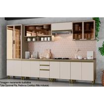 Cozinha Modulada Henn Connect Henn 10 Peças C6P10 Duna/Cristal Cozinha Modulada Henn Connect Henn 10 Peças C6P10 Duna/Cristal