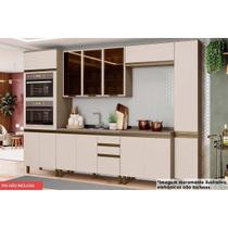 Cozinha Modulada Henn Connect Henn 7 Peças C6P21 Duna/Cristal Cozinha Modulada Henn Connect Henn 7 Peças C6P21 Duna/Cristal