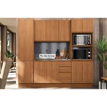 Cozinha Modulada Kappesberg Ciela Ciela 4 Peças (1Aéreo+1Balcão+2Paneleiros) C4P81 Canela - Kappesberg