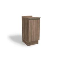 Cozinha Modulada Kappesberg Maxxi Nicho G741 c/ Tampo 40cm Nogal-Kappesberg Cozinha Modulada Kappesberg Maxxi Nicho G741 c/ Tampo 40cm Nogal-Kappesberg