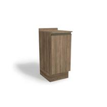 Cozinha Modulada Kappesberg Maxxi Nicho G741 c/ Tampo 40cm Nogal/Nogal-Kappesberg