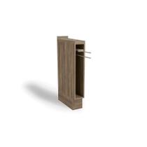 Cozinha Modulada Kappesberg Maxxi Nicho Toalheiro G740 c/ Tampo 15cm Nogal-Kappesberg Cozinha Modulada Kappesberg Maxxi Nicho Toalheiro G740 c/ Tampo 15cm Nogal-Kappesberg