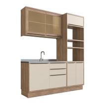 Cozinha Modulada MDF 100% Herval Ten, 3 Peças, 190 cm Cozinha Modulada MDF 100% Herval Ten, 3 Peças, 190 cm