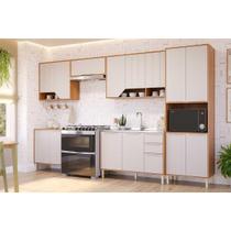 Cozinha Modulada MGM 6 Peças Celeste C6P135 Cinamomo/Off Cozinha Modulada MGM 6 Peças Celeste C6P135 Cinamomo/Off