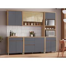 Cozinha Modulada Nesher Condessa Nesher 5 Peças Condessa CZ444 Carv/Titânio Cozinha Modulada Nesher Condessa Nesher 5 Peças Condessa CZ444 Carv/Titânio