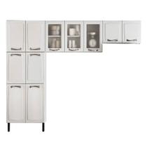 Cozinha Modulada New Premium 3 Peças 11 Portas Aço Itatiaia