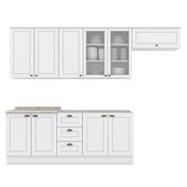 Cozinha Modulada Nova York 6 Peças Branco HP Henn