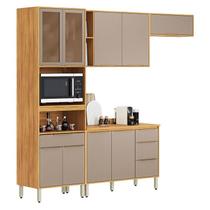 Cozinha Modulada Plena 4 Peças Cinamon Nude Prime TX - Demóbile