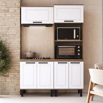 Cozinha Modulada Provençal 4 Peças Balcão, Tampo, Armário Basculante e Torre Quente Cozinha Modulada Provençal 4 Peças Balcão, Tampo, Armário Basculante e Torre Quente