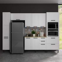 Cozinha Modulada Provençal Americana 6 Peças 2,90m 100% MDF Phoenix Móvel na Caixa