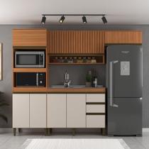 Cozinha Modulada Ripada 4 Peças Cecilia J Carvalho Cozinha Modulada Ripada 4 Peças Cecilia J Carvalho