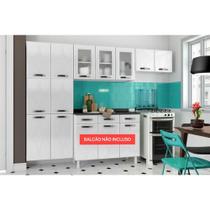 Cozinha Modulada Telasul Rubi de Aço 3 Peças (2 Armários + 1 Paneleiro) CPT47 Branco