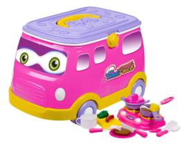 Cozinha Móvel Infantil Food Truck Com Acessórios - Braskit Cozinha Móvel Infantil Food Truck Com Acessórios - Braskit