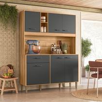 Cozinha nicioli erva doce 140 freijo/chumbo pta fechada