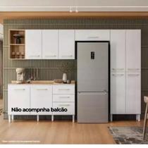 Cozinha Nicioli Estilo 8 Portas e Nicho sem Balcão Espaço e Modernidade para Sua Casa