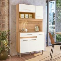 Cozinha nicioli magazin 90 freijó off white cristal Cozinha nicioli magazin 90 freijó off white cristal