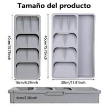 Cozinha Organizador Talheres Gaveta, Caixa De Armazenamento, Bandeja, Garfo, Colher, Divisor, Recipiente para Utensílios