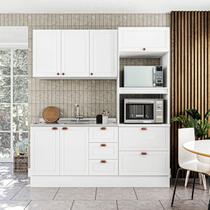 Cozinha Pérola com Rodapé Completa Modulada 3 Peças Aéreo 3 Portas e Balcão 2 Gavetas 3 Portas e Torre Quente Yescasa Branco Cozinha Pérola com Rodapé Completa Modulada 3 Peças Aéreo 3 Portas e Balcão 2 Gavetas 3 Portas e Torre Quente Yescasa Branco