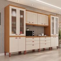 Cozinha Praga Modulada Composta por 06 módulos 100 MDF com Paneleiros e Balcões Cozinha Praga Modulada Composta por 06 módulos 100 MDF com Paneleiros e Balcões