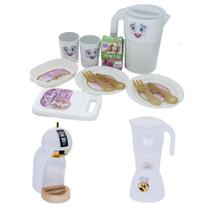 Cozinha Princesa Menina Liquidificador Jantar Cafeteira 14p - Altimar