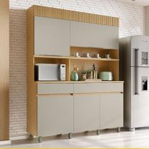 Cozinha Realeza 5 Portas 2 Gavetas 160cm 100 MDF Nesher
