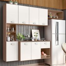 Cozinha suspensa poliman mila carvalho oak/off white