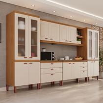 Cozinha Viena Modulada Composta por 06 módulos 100 MDF com Paneleiros e Balcões Cozinha Viena Modulada Composta por 06 módulos 100 MDF com Paneleiros e Balcões