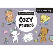 Cozy Friends - Coleção Cute & Cozy - Aprenda a desenhar Cinza