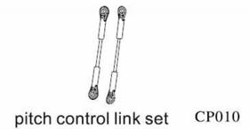 Cp010 pitch control link set Cp010 pitch control link set