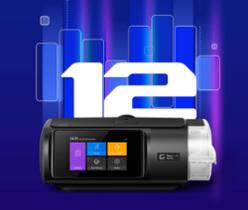 Cpap SleepLive 12 Pro automático/ Brinde: Máscara Nasal Yuwell com apoio de testa tam M