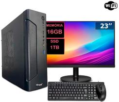 Cpu Basico Completo I5 8a 16gb Ssd 1tb Monitor 23 Fonte 500